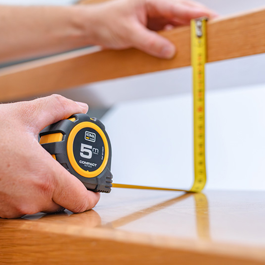 fLEXÓMETRO 5m x 19mm ABS COMPACT KOMA TOOLS