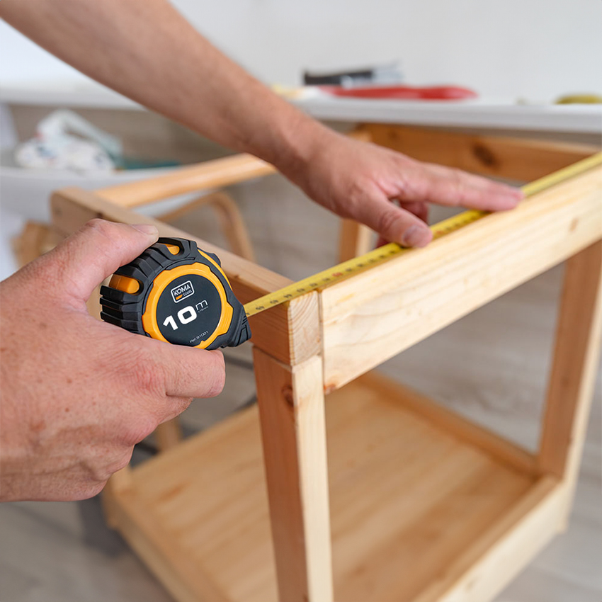 fLEXÓMETRO 10m x 25mm ABS STANDARD KOMA TOOLS