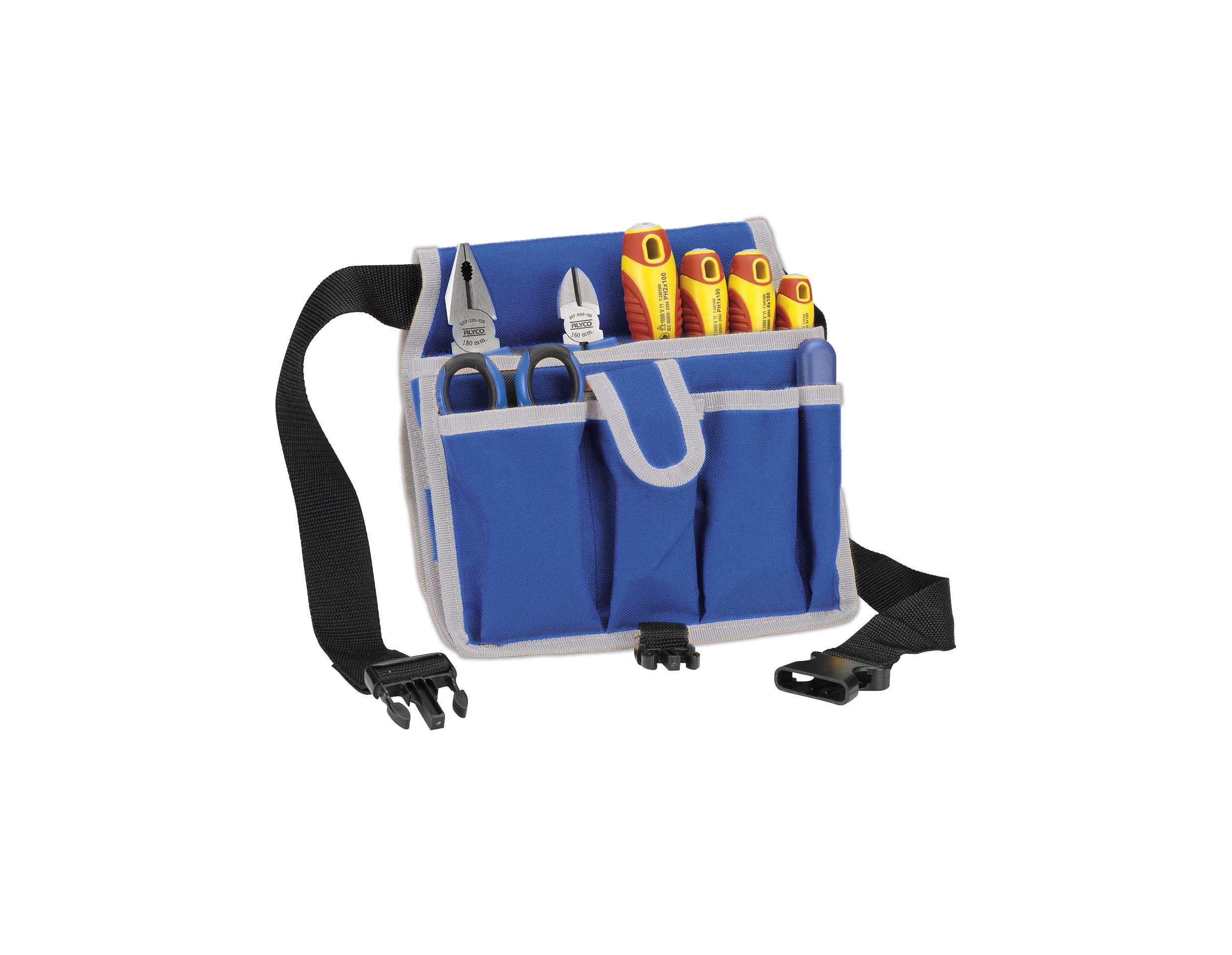 kIT DE 9 HTAS AISLADAS EN BOLSA DE NYLON: Perfecto para asegurar tus conexiones eléctricas. Durable y funcional, ideal para proyectos tanto en interiores como en exteriores.