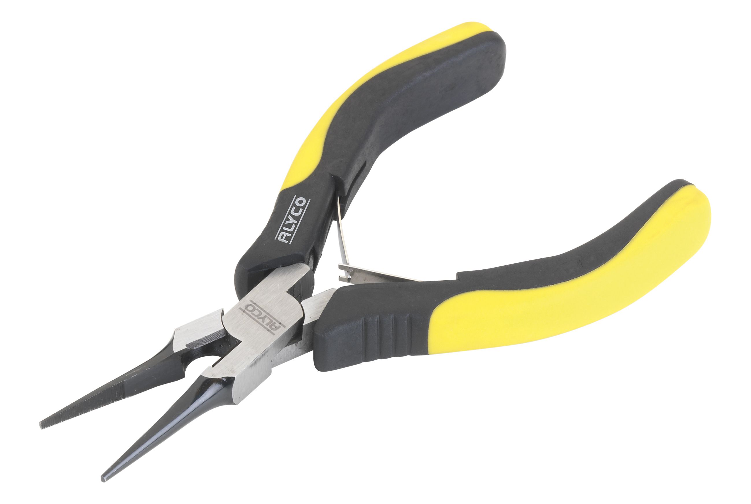 minialicate Punt/ Semirredond 140mm: Herramienta perfecta para cortes precisos en diversos materiales. Su diseño compacto mejora el manejo y aumenta la eficiencia en trabajos minuciosos.