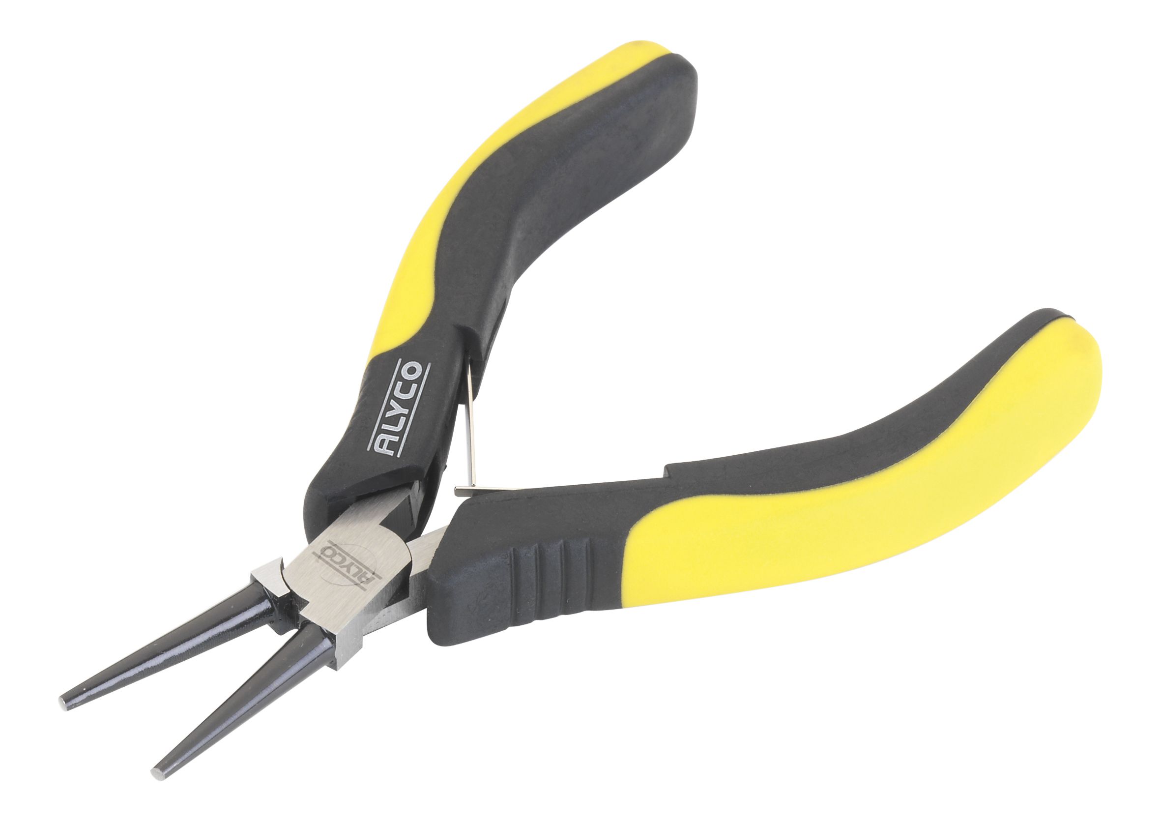 pinza ESD Redonda de 130 mm: ideal para trabajos electrónicos precisos. Su tecnología ESD protege de descargas electrostáticas, perfecta para laboratorios y ambientes delicados.