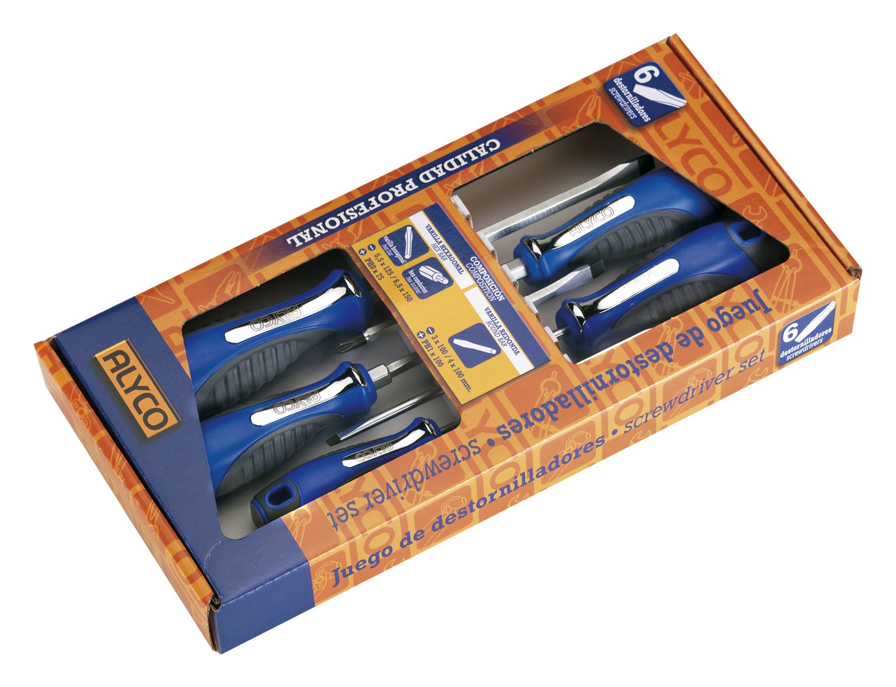 juego de 6 destornilladores Torx, indispensables para asegurar precisión y facilidad en tus trabajos de ensamblaje y reparación. ¡Calidad y versatilidad en tus manos!