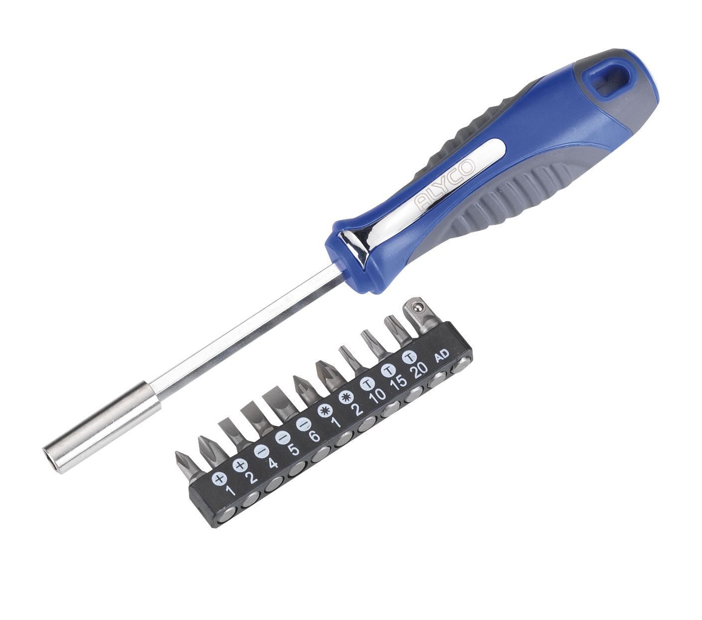 juego adaptador magnético con 11 puntas precisa y versátil. Ideal para cualquier tarea, su diseño ergonómico garantiza un uso cómodo y eficiente. ¡Potencia tu trabajo hoy!