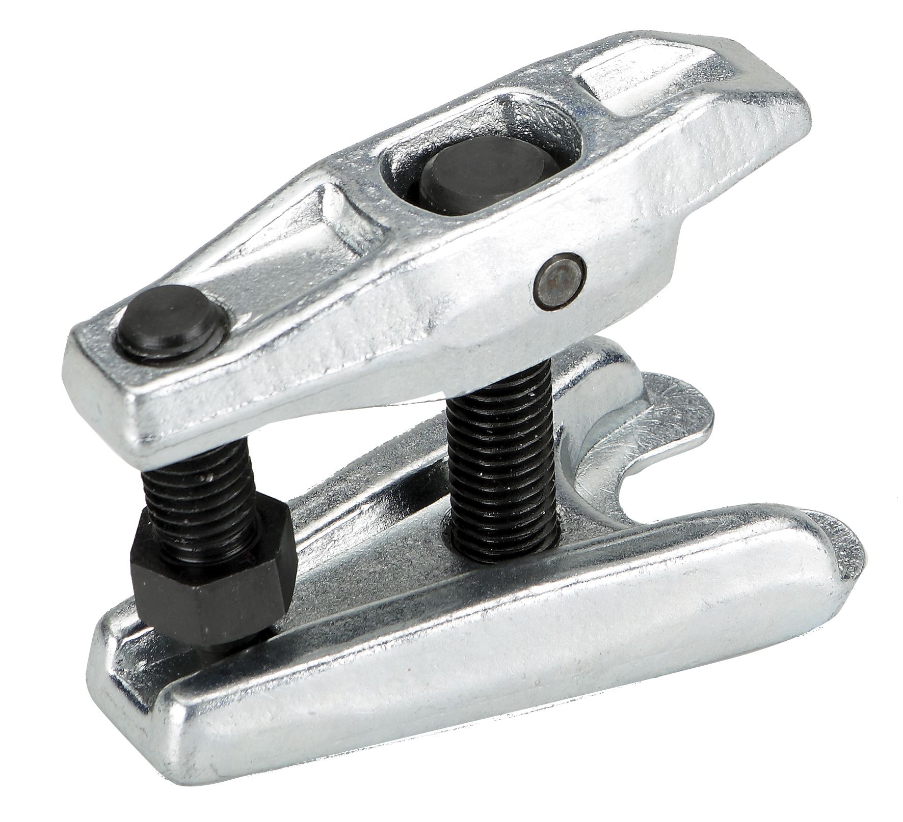 extractor universal de rótulas, para diámetros de 18 a 22 mm. Ideal para mecánicos, permite retirar rótulas de manera sencilla y eficiente, facilitando reparaciones automotrices.