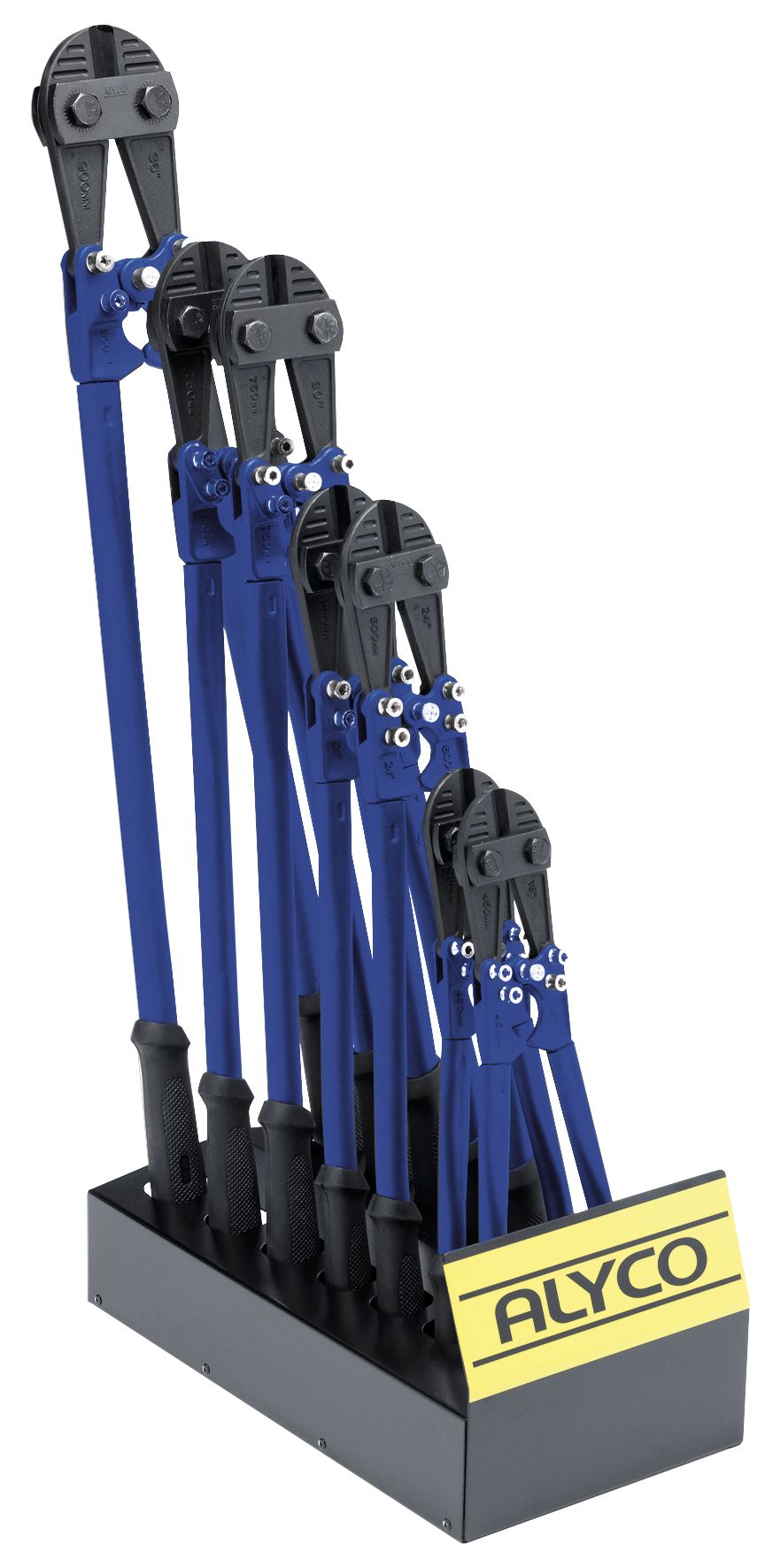 expositor con 7 cortabulones, ideal para organizar y mostrar herramientas de manera eficiente. Perfecto para talleres, ferreterías u hogares que buscan optimizar el espacio.