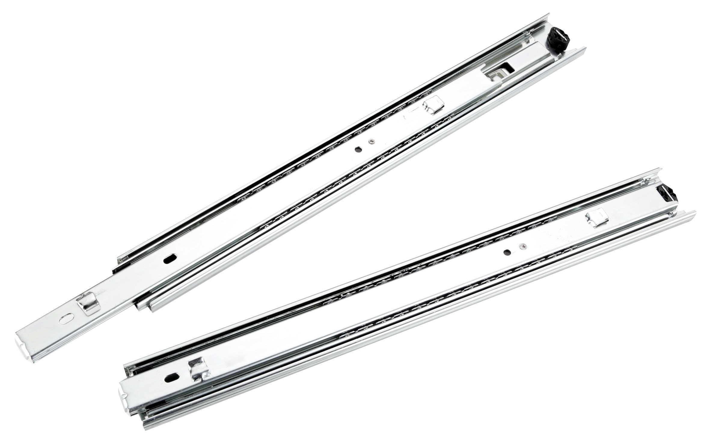 pAR GUÍAS METÁLICAS P/CARROS RODAM.BOLAS