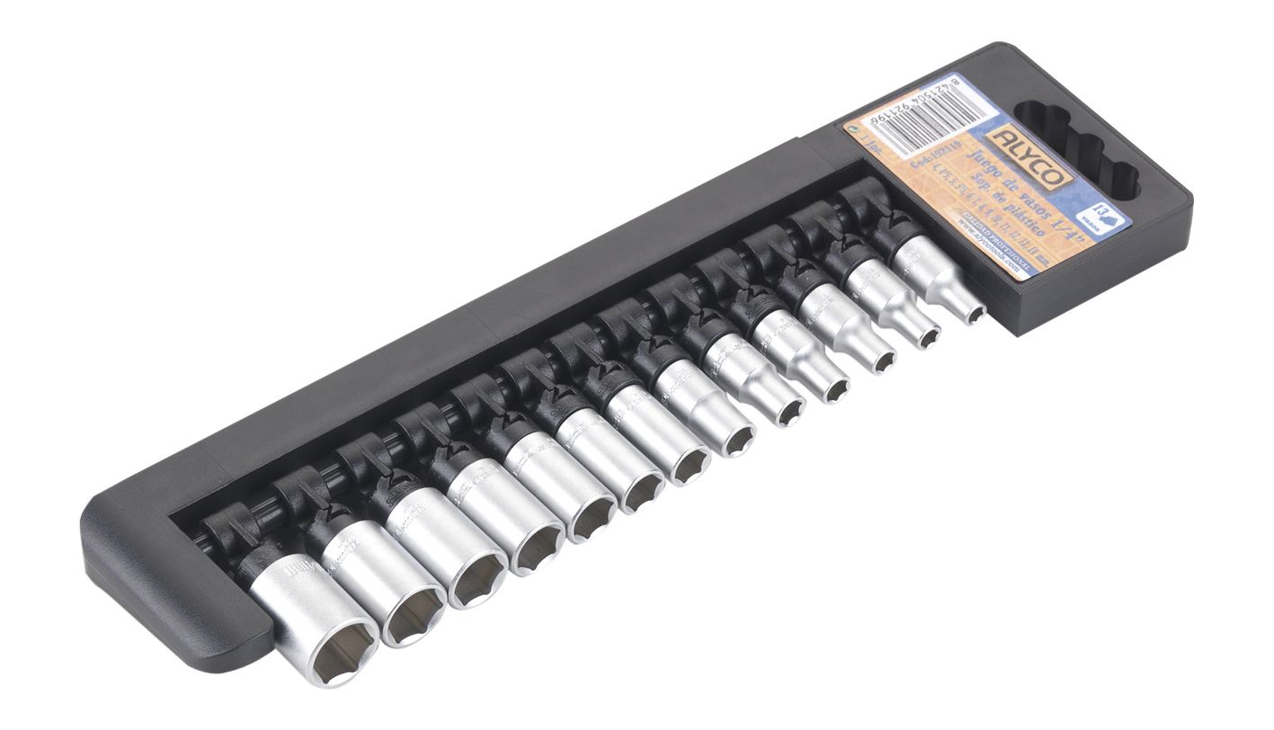 juego de 13 vasos de alta calidad, ideales para diversas aplicaciones. Con dimensiones de 1/4