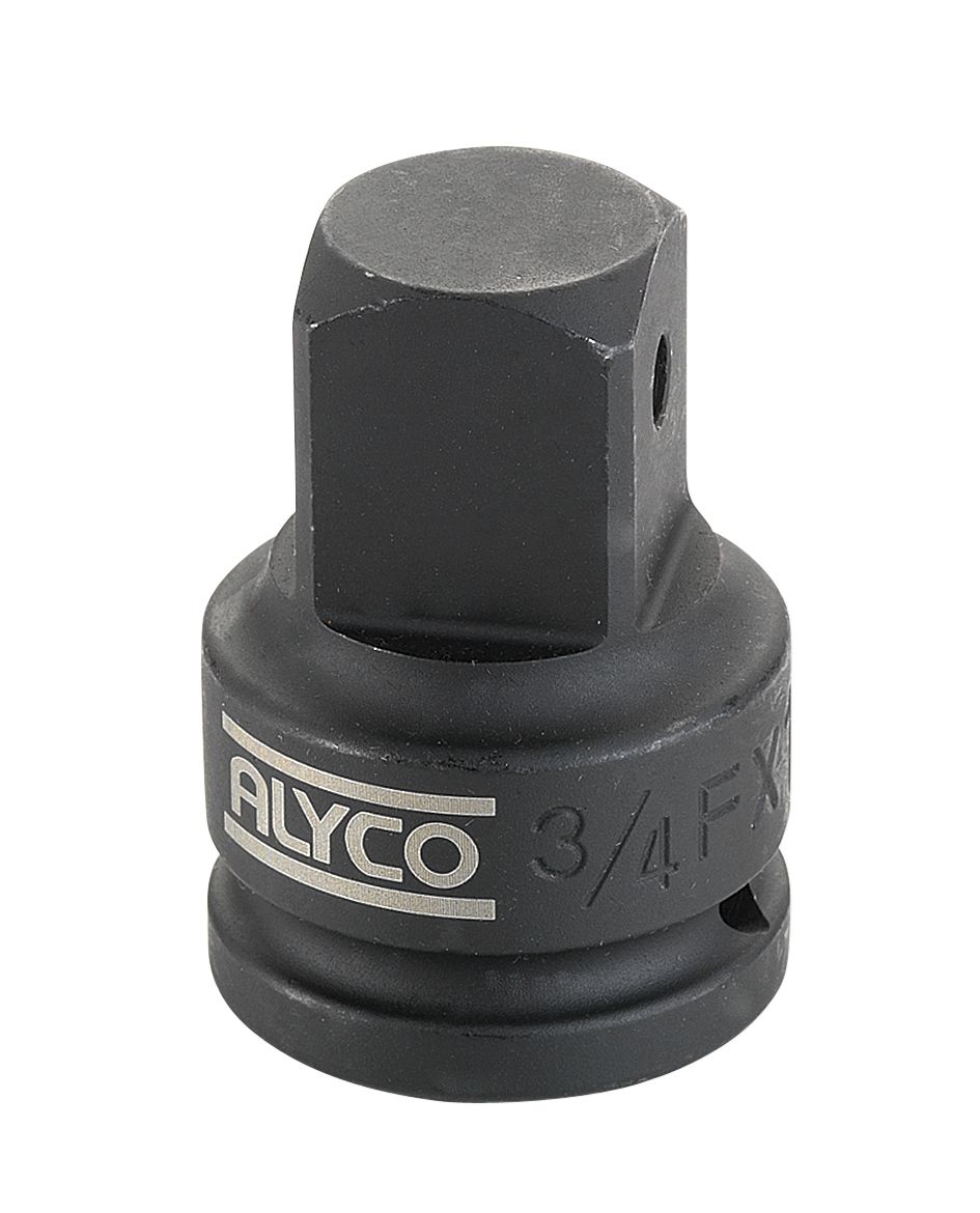 adaptador de Impacto 3/4H a 1M: Ideal para conectar herramientas de impacto con precisión. Fabricado con materiales de alta calidad, garantiza durabilidad y rendimiento en tareas exigentes.
