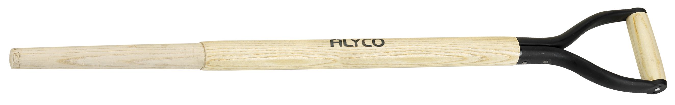 mANGO MAD. M/ANILLA P/HORCA GRABA 38x900: mango de alta resistencia con manilla ergonómica, ideal para trabajos pesados. Diseño sólido y ligero para mayor comodidad y durabilidad.