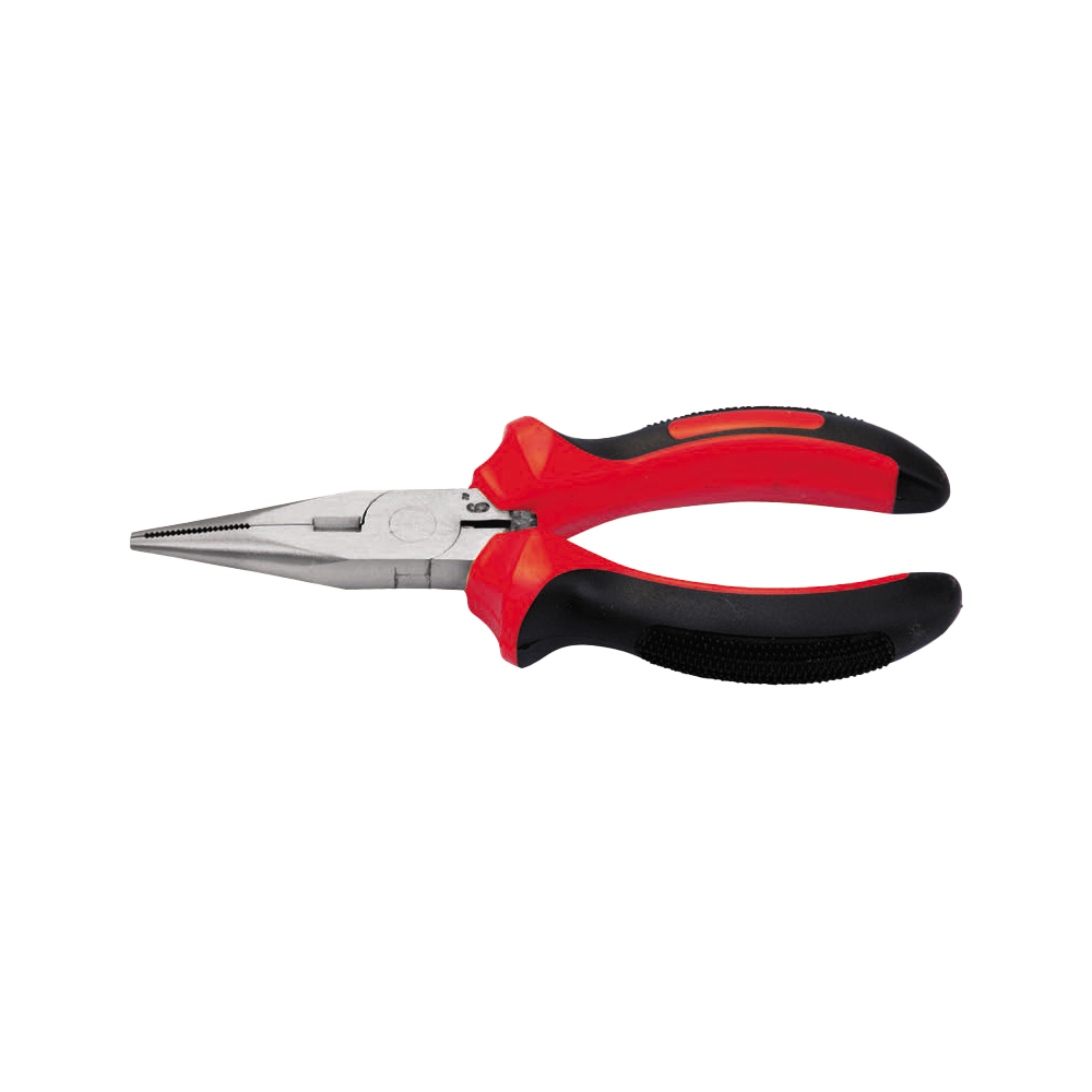 alicate de corte semi-redondo de 200 mm, fabricado en acero inoxidable, ideal para trabajos de precisión y durabilidad. Su diseño ergonómico es perfecto para uso profesional y bricolaje.