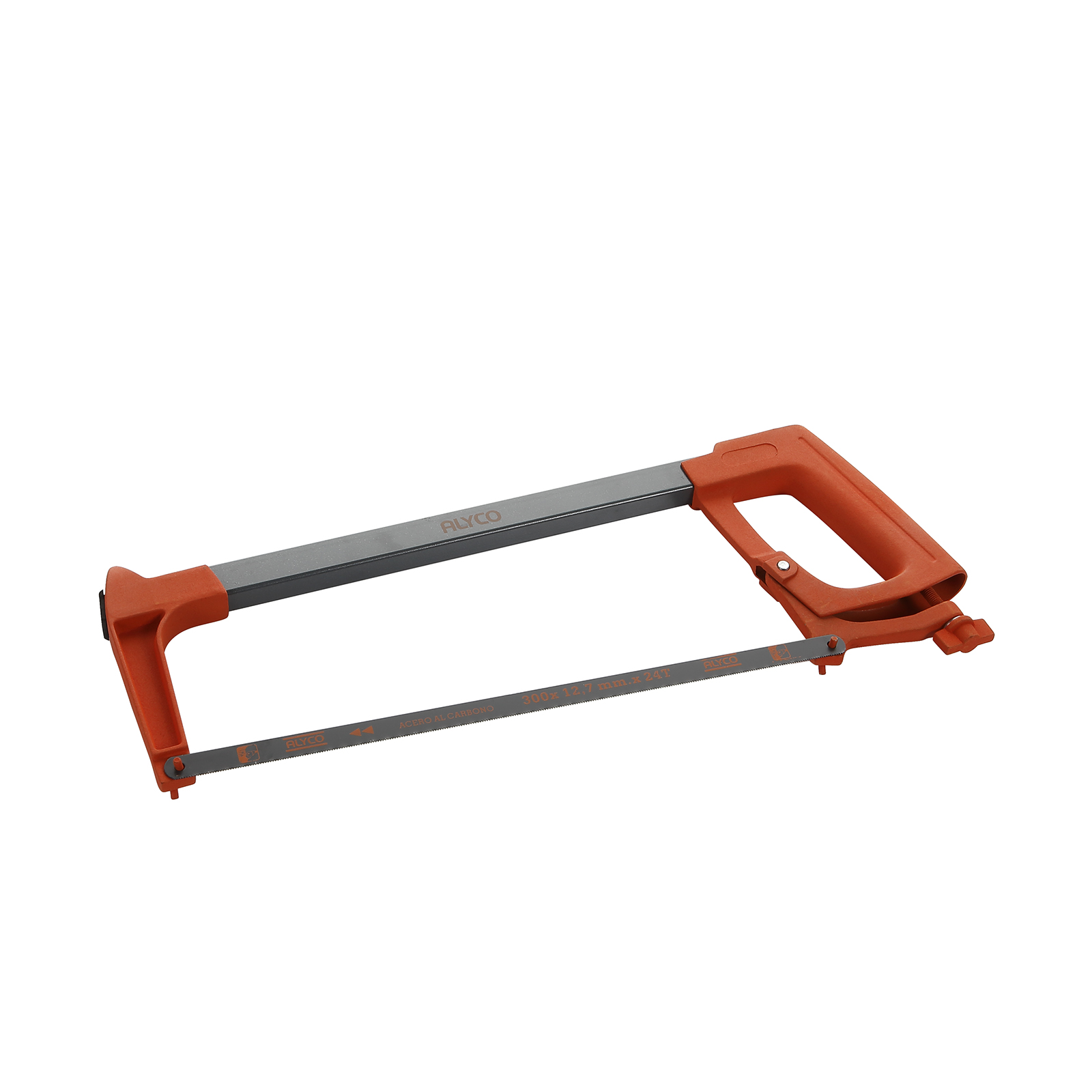 aRCO FIJO HOJA 300MM ALUM. ALYCO ORANGE: herramienta precisa y duradera para medir. Ideal para trabajos de carpintería y construcción, fabricado en aluminio ligero y resistente.