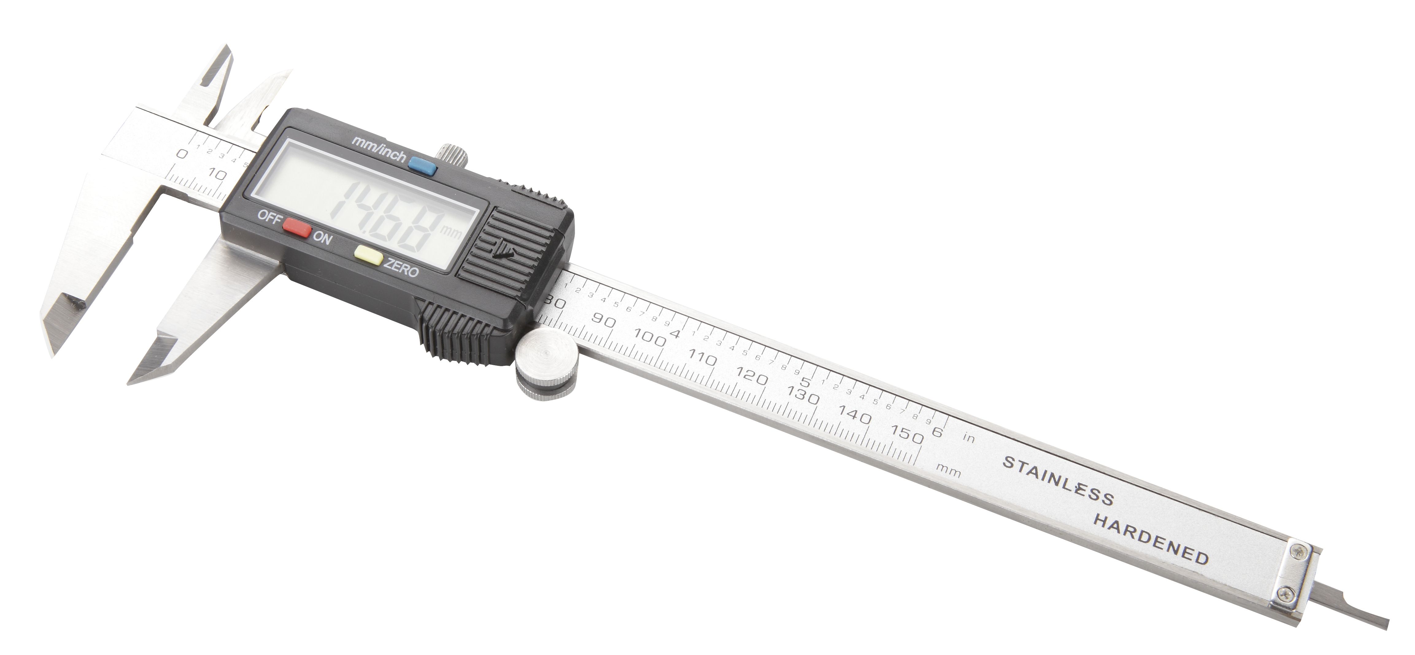 pIE REY DIGITAL 150x0,01MM AC.INOX: herramienta precisa y duradera, ideal para profesionales y aficionados. Su diseño robusto en acero inoxidable asegura mediciones exactas y confiables.