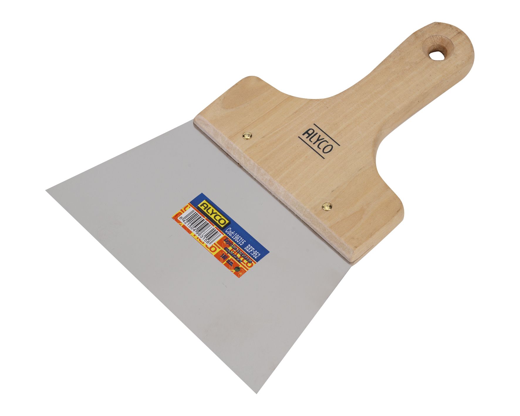 eSPÁTULA EMPLASTECER INOX 140 MM M/MAD