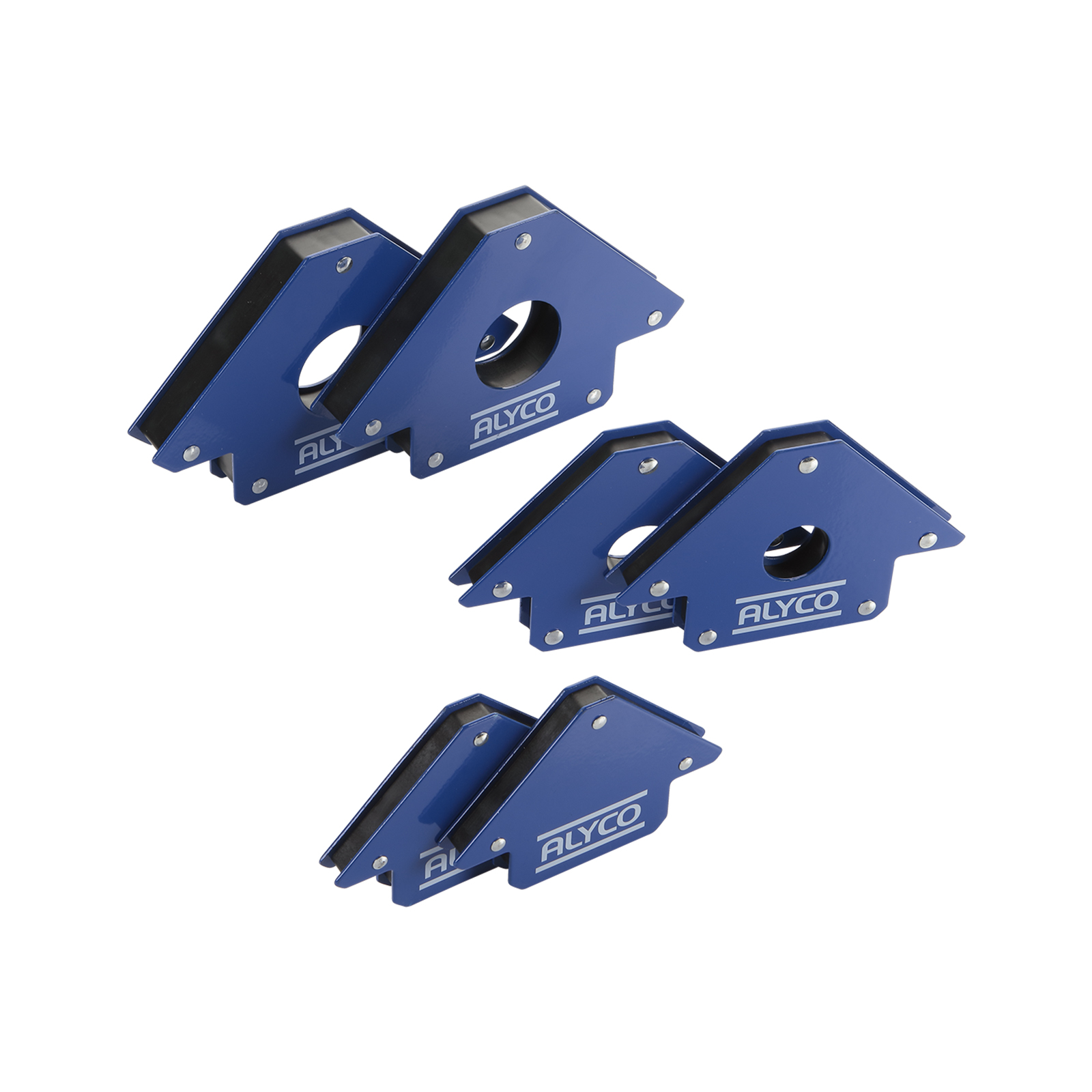 juego de 6 ángulos magnéticos en blister, ideales para manualidades y construcciones 3D. Versátiles, duraderos y fáciles de usar, perfectos para los amantes de la creatividad.