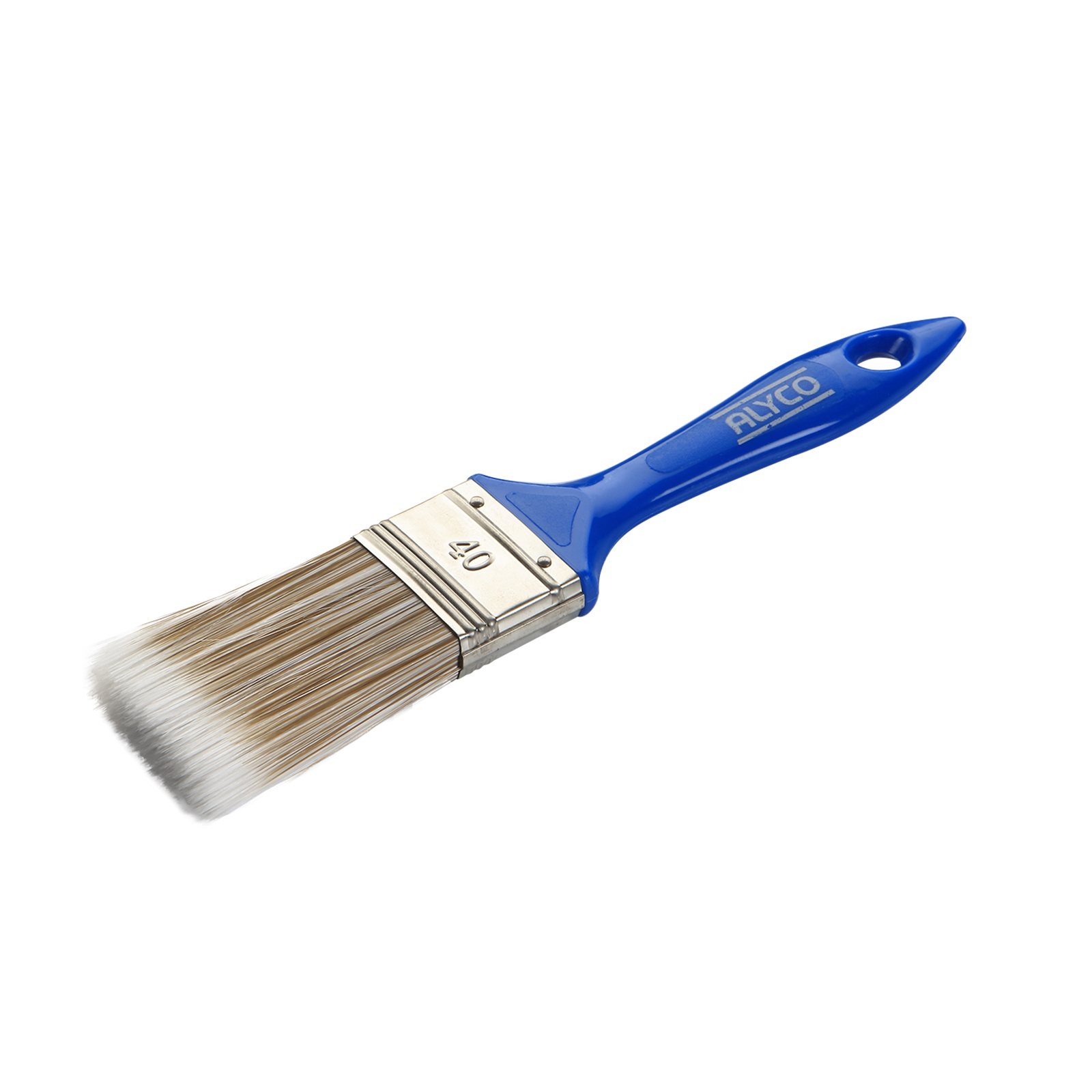 paletina sintética de 60 mm con mango de plástico, diseñada para un acabado liso y uniforme en pintura. Resistente y fácil de limpiar, ideal para proyectos profesionales y domésticos.