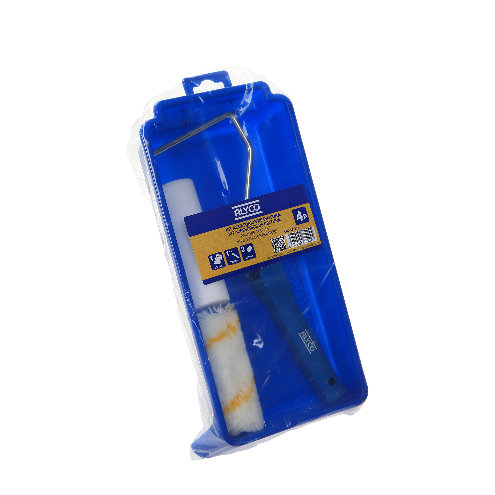 set de Accesorios de Pintura Mini (4 PCS): Perfecto para detalles y acabados. Incluye pinceles, rodillos y herramientas. Ideal para artistas que buscan precisión en sus obras.