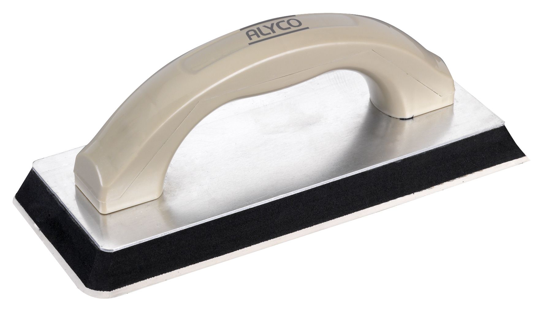 talocha rectangular de goma, tamaño 240x100 mm, ideal para lograr acabados suaves y uniformes en tus proyectos de construcción y reformas. Resistente y fácil de manejar.