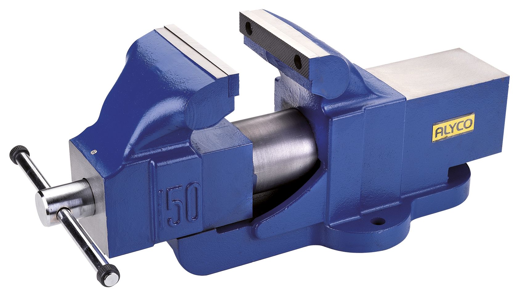 tornillo de banco de guía redonda de 150mm, ideal para trabajos de precisión. Su diseño robusto garantiza un agarre firme y seguro, facilitando el manejo de piezas en cualquier proyecto.