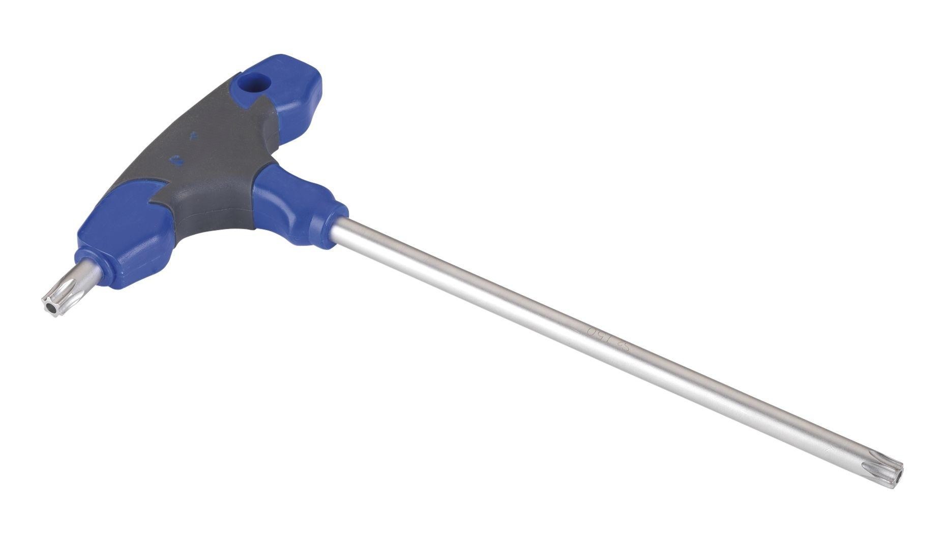 mango en t punta torx inverso t30 - ideal para atornillar y desatornillar tornillos torx en espacios reducidos.