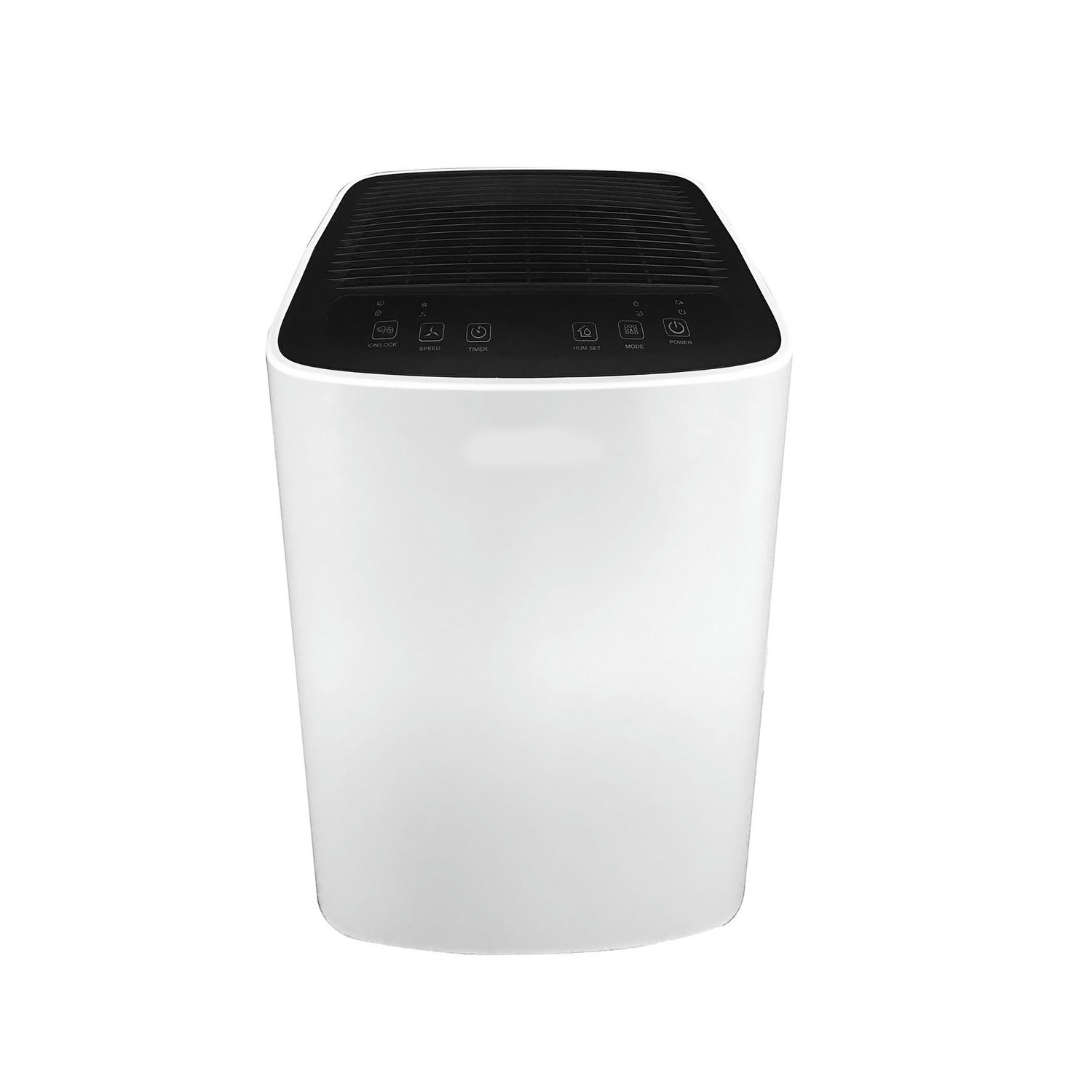 deshumidificador Kuken 200W, con capacidad de extracción de 12 litros por día. Ideal para mantener ambientes secos y confortables, previniendo moho y malos olores.