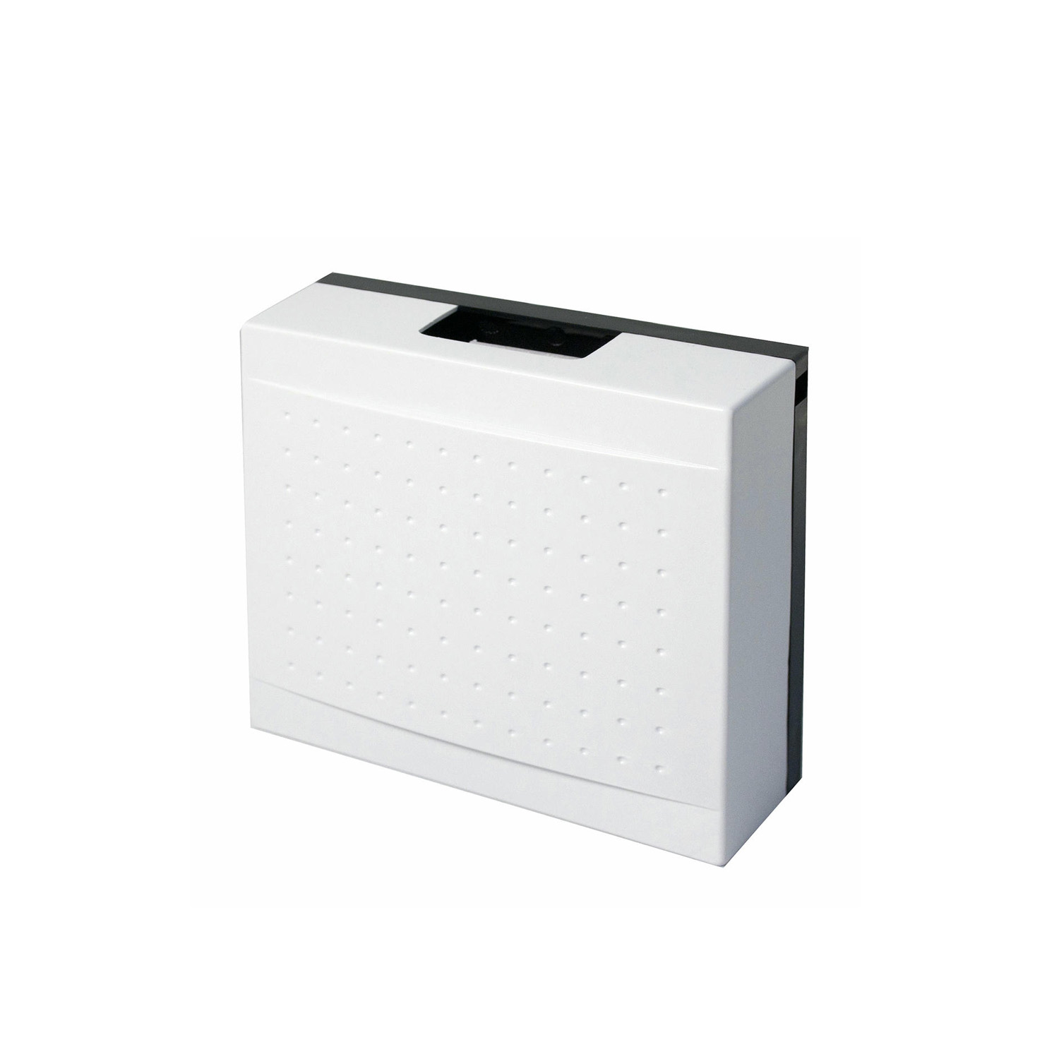 timbre Ding-Dong 230V, con diseño compacto y elegante (110x110x4mm). Ideal para el hogar, fácil de instalar y con sonido claro. Moderniza tu entrada con estilo.