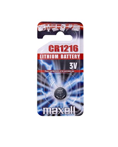mAXEEL Pila Boton Litio Cr1216 3V Blister1 EU