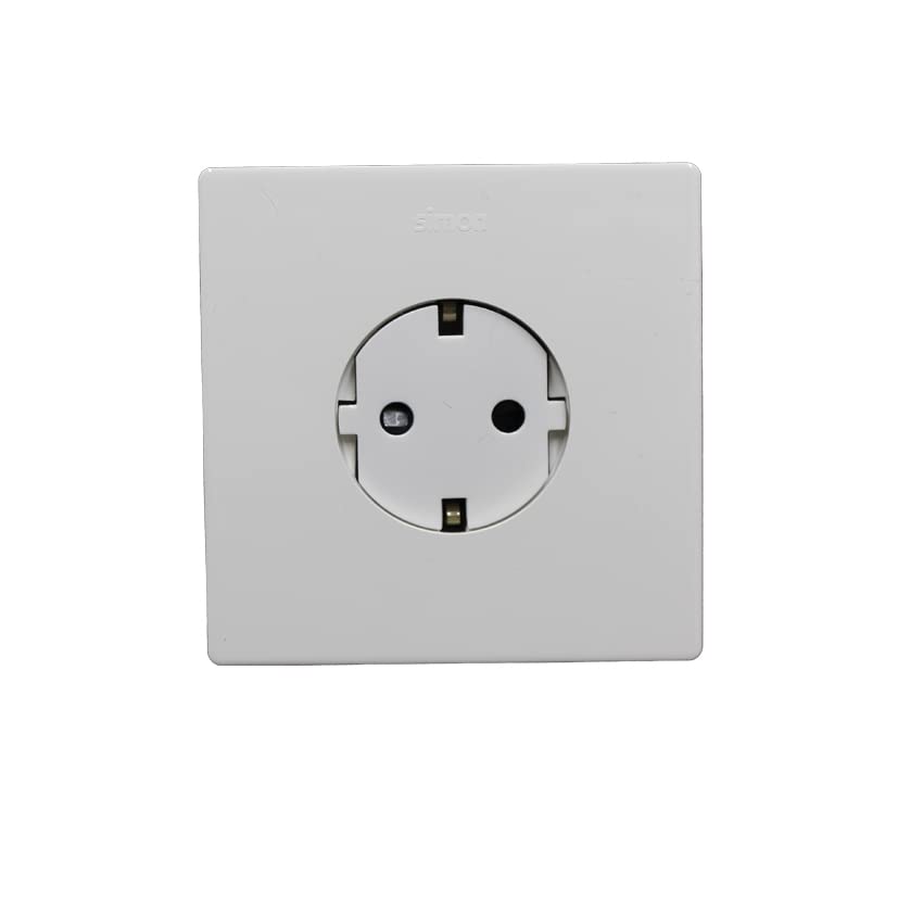 base de enchufe Clean Schuko 230V (Blanco)