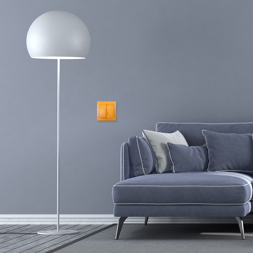 dOBLE CONMUTADOR ROBLE EMPOTRAR SERIE 8000