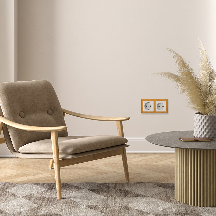 mARCO DOBLE ROBLE SERIE 8000