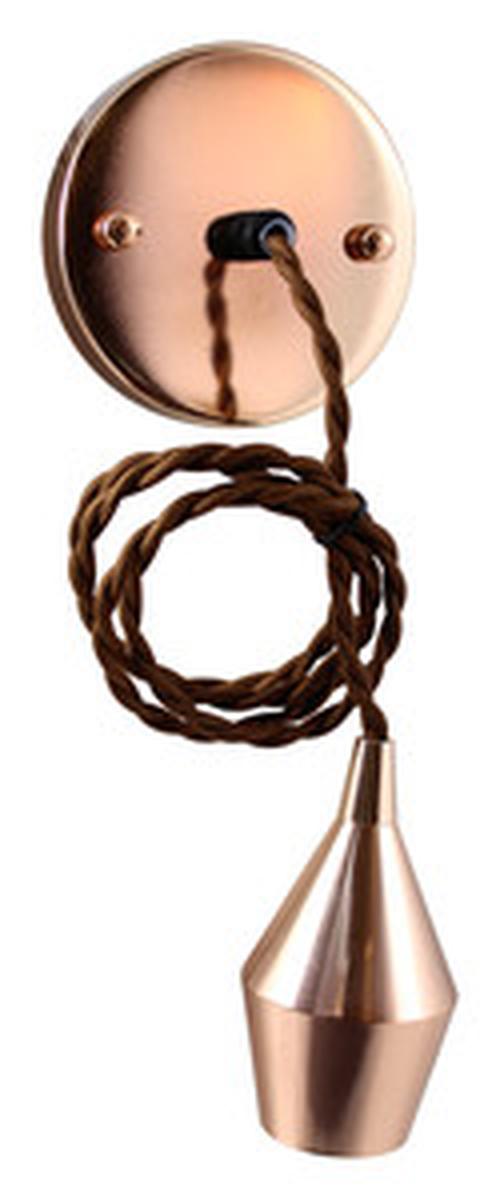 colgante lámpara VINTAGE.E27.Bronce