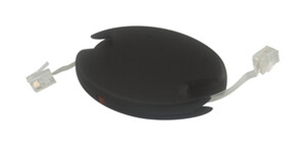 conex. telefónica. 6P/4C,15mts, marfil