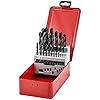juego de brocas acero para metal HSS-R DIN338, 1-13mm (25 Unidades)