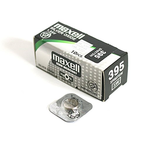  Pila Boton Oxido De Plata 395 / SR927SW (Caja 10 Pilas)