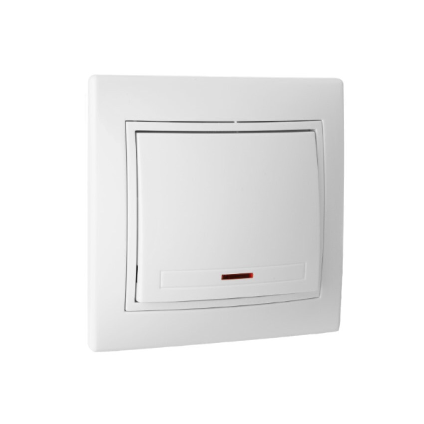 eRP04ILU PULSADOR LUZ LUMINOSO BLANCO SERIE EUROPA