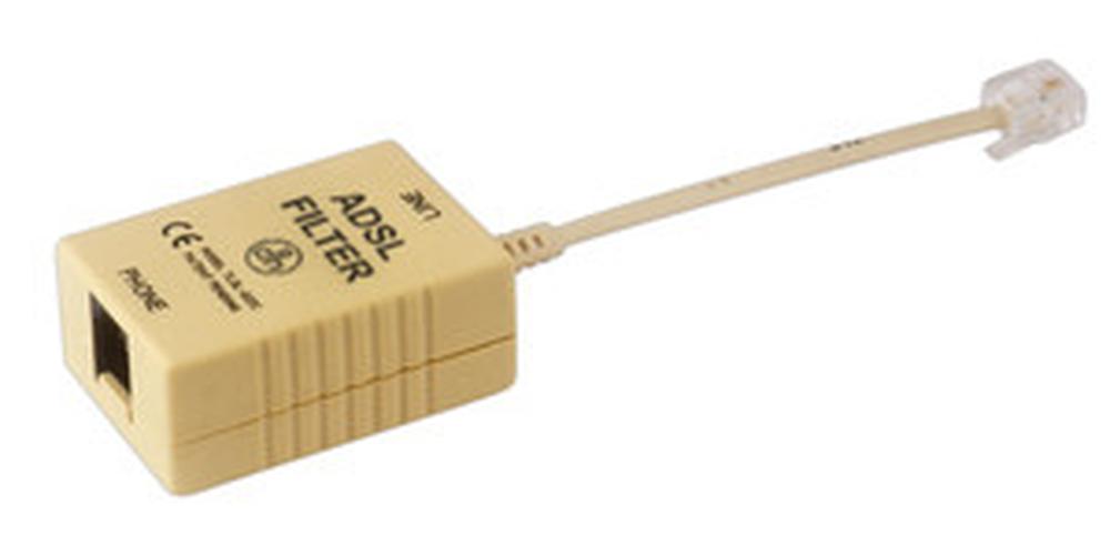  Filtro ADSL Individual (Microfiltro RJ11-M/H)cableado Cat 5e