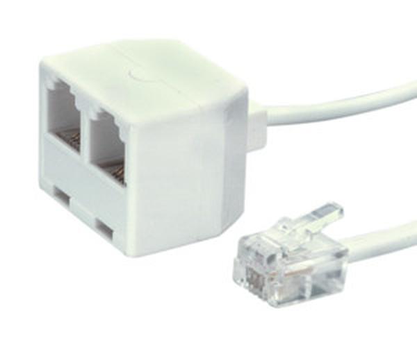 prolongador doble macho a 2 hembras.