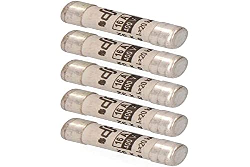 fUSIBLE MT00 16A 8,5x31,5mm TIPO TICINO ENVASADO (5 unit.)