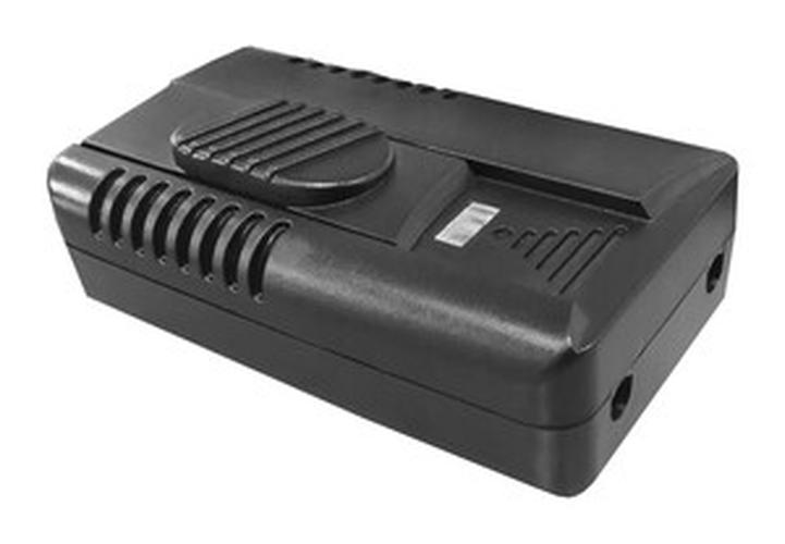 regulador de luz de sobremesa. 1W. Negro (Regulador color negro con desplazamiento de cursor. Regulador de pie sin cable)