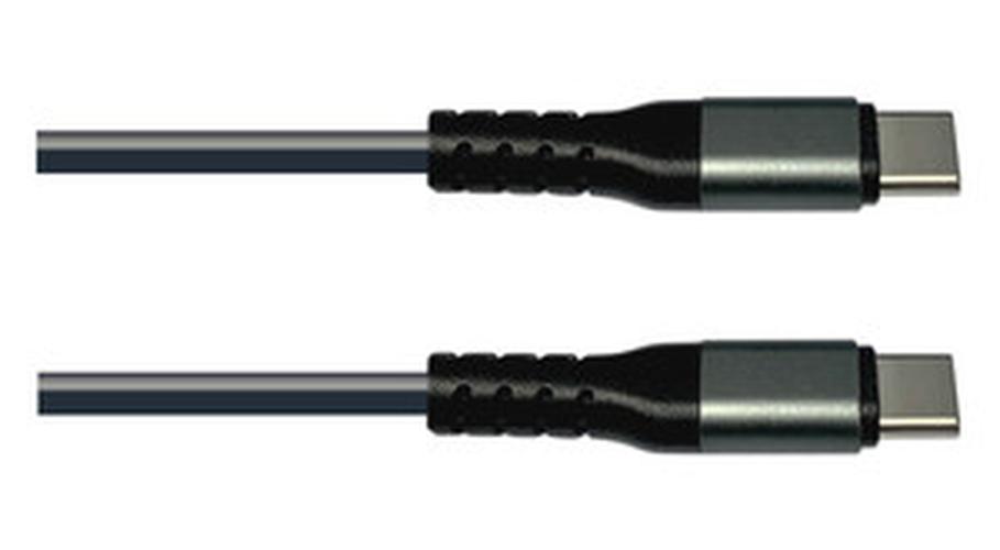  Cable USB C 60W, Cable Tipo C Carga Rápida Nylon Compatible con MacBook, , Galaxy S23/S23+/S23 Ultra/S22/A53/, Google Pixel 6a/7, Xiaomi Ri Note 11/10, etc (2.0 Metros)