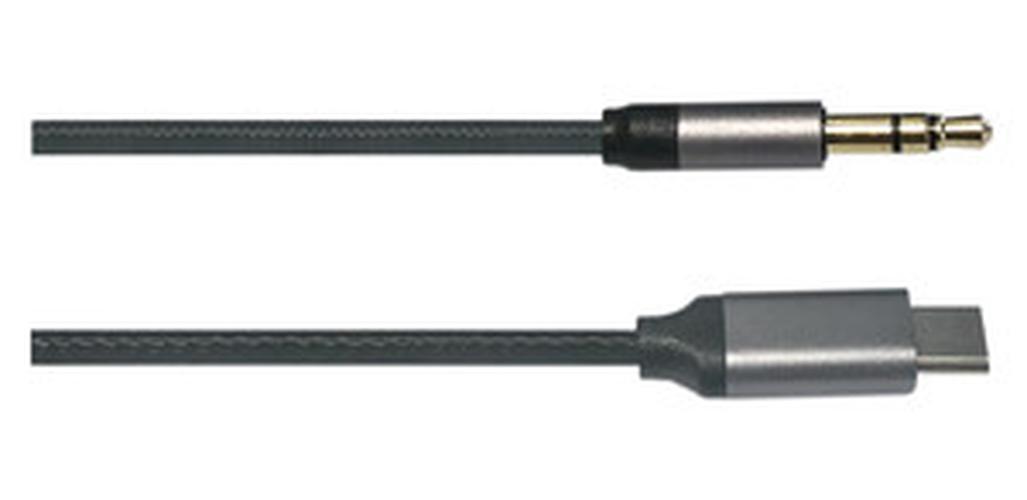 conexión Tipo C a 3.5mm stereo de 1,5 m. Disfruta de un sonido nítido y potente, ideal para tus dispositivos móviles. Perfecto para música, podcasts y juegos en alta calidad.