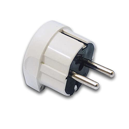 clavija TT lateral blanca de 4.8 m, ideal para conexiones prácticas y eficientes. Su diseño lateral la hace perfecta para diversas instalaciones eléctricas en el hogar.