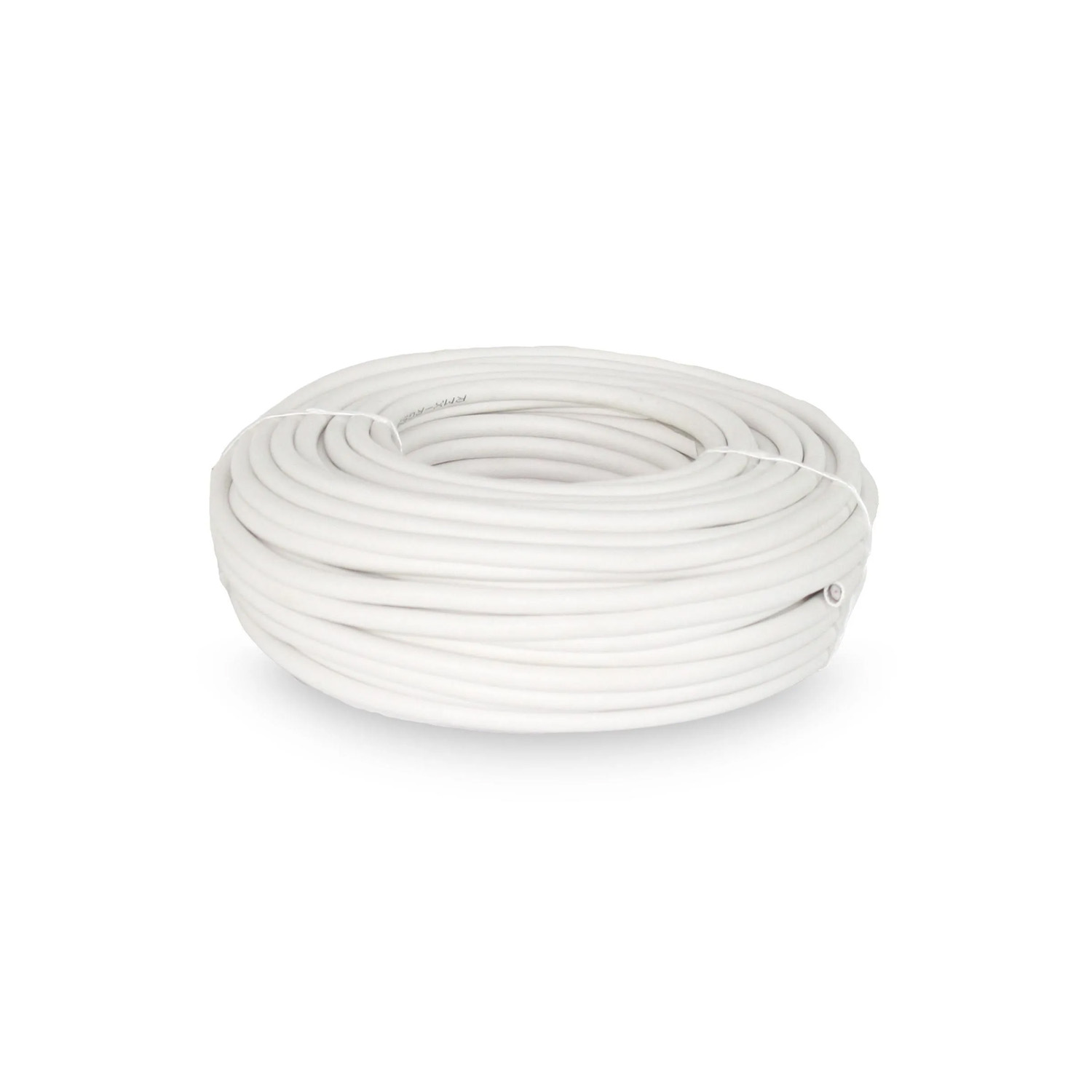 carrete de manguera tubular blanca de 2x2,5mm y 10 metros de longitud. Ideal para diversas aplicaciones, ofrece flexibilidad y durabilidad en cualquier proyecto. Aporta eficiencia y calidad.