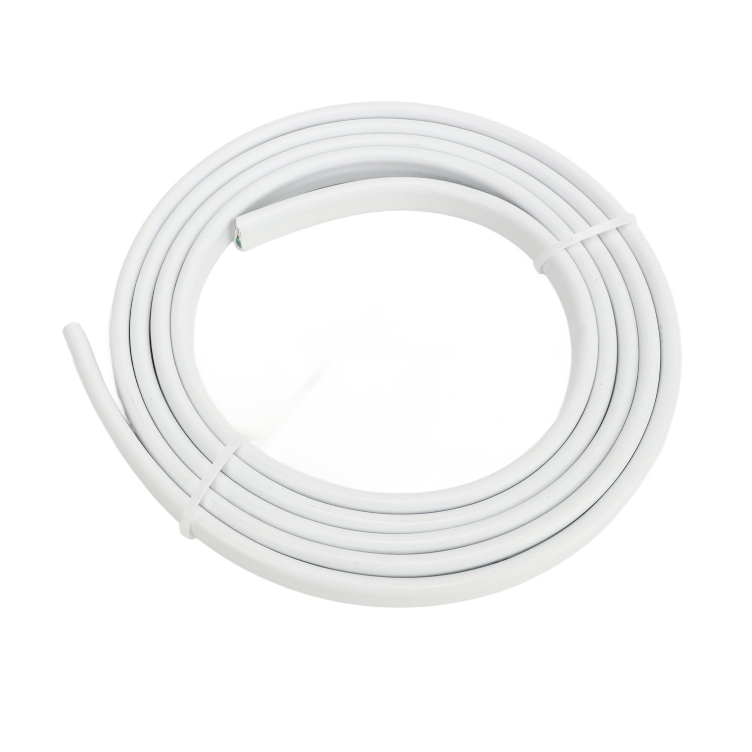 cARRETE MANGUERA TUBULAR 3x2,5mm BLANCA 25m: Resistencia y flexibilidad en un producto ideal para jardinería y riego. Longitud perfecta para alcanzar todos los rincones con facilidad.