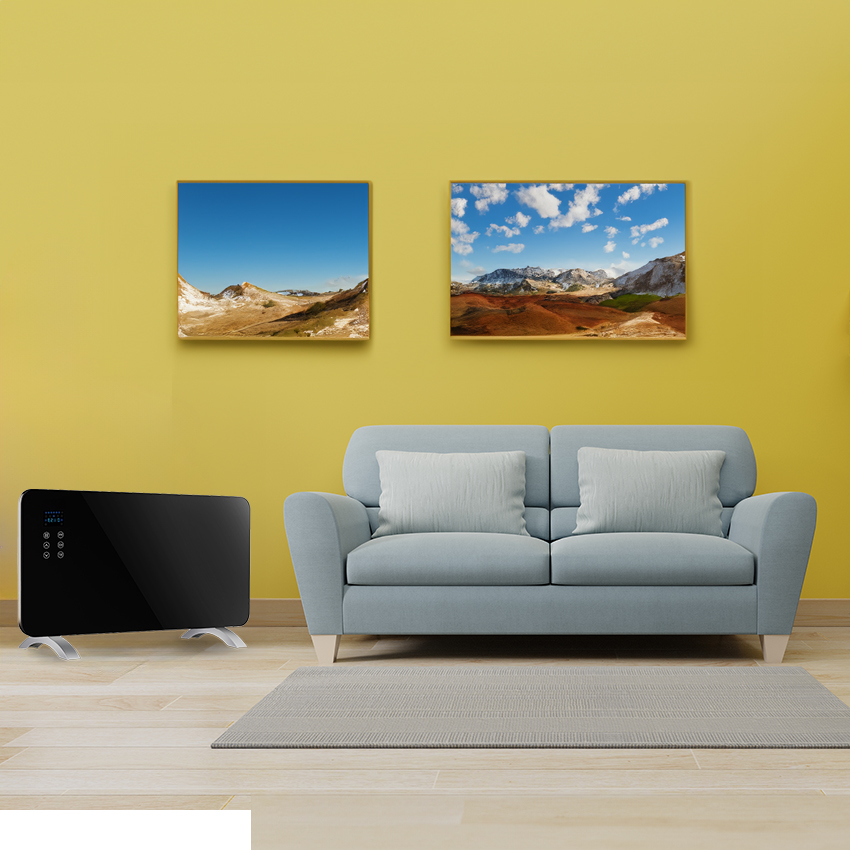 cONVECTOR CON PLACA DE CRISTAL 1500W 