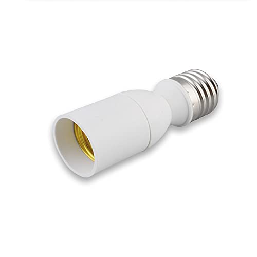 adaptador E27 de 95 mm, ideal para ampliar conexiones eléctricas. Facilita la distancia entre bombillas o luminarias con casquillos E27, brindando flexibilidad en la instalación y uso.
