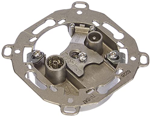 toma separadora para TV, FM y SAT con alta capacidad de transmisión, ideal para mejorar la señal y conectar múltiples dispositivos.