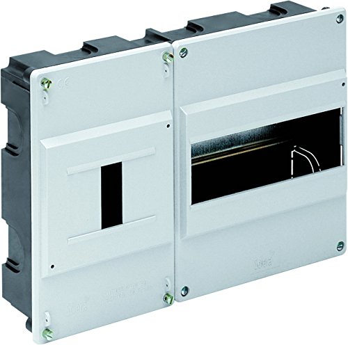 caja empotrar para 8 elementos, dimensiones 277 x 188 x 55 mm, ideal para instalación eléctrica y organización de circuitos.