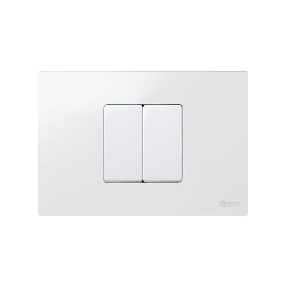 mecanismos eléctricosSerie 27 play2700612-030 PLACA AMERICANA BLANCO 2 MODULOS