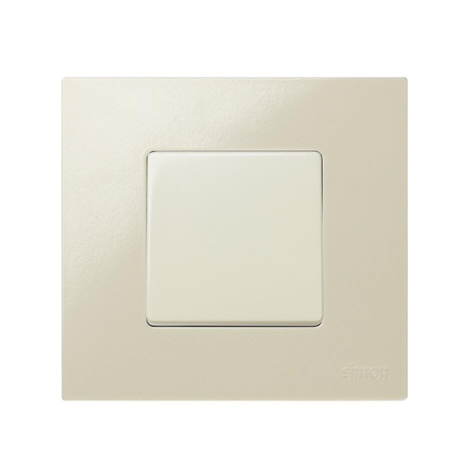 marco de 1 El. 85x91mm en color marfil, ideal para enmarcar fotos y obras de arte en espacios decorativos.