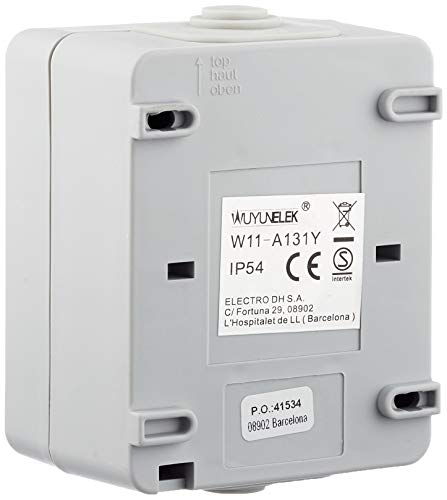 dH PULSADOR LUMINOSO ESTANCO